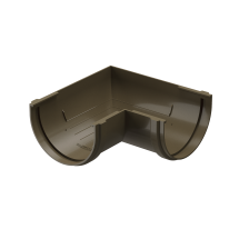 Угол желоба 90˚, Docke Premium, Цвет Каштан