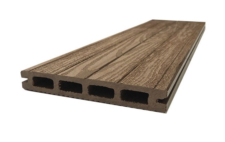 Доска террасная NanoWood «Standart» Derevo двухсторонняя - Шоколадный 150×26 купить в Цандрыпш