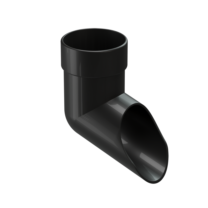 Наконечник водосточной трубы Docke Lux, Карбон купить в Цандрыпш