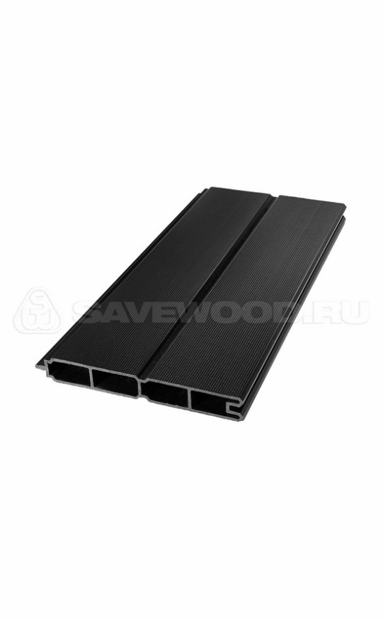 Забор из ДПК Savewood, SW Agger глянцевый, Черный купить в Цандрыпш