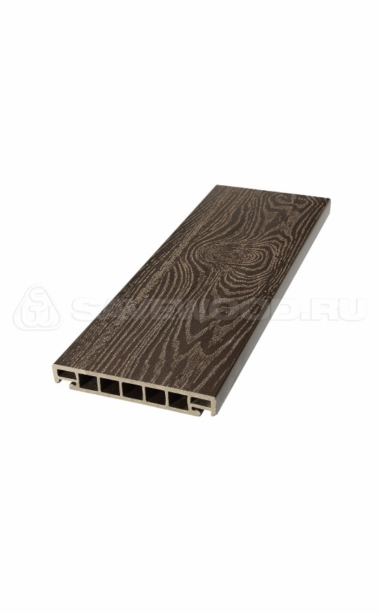 Террасная доска ДПК SaveWood, SW Salix (S) (T), Темно-коричневый купить в Цандрыпш