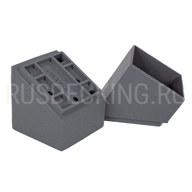 Крепление балясины наклонное RusDecking Unodeck Серый купить в Цандрыпш