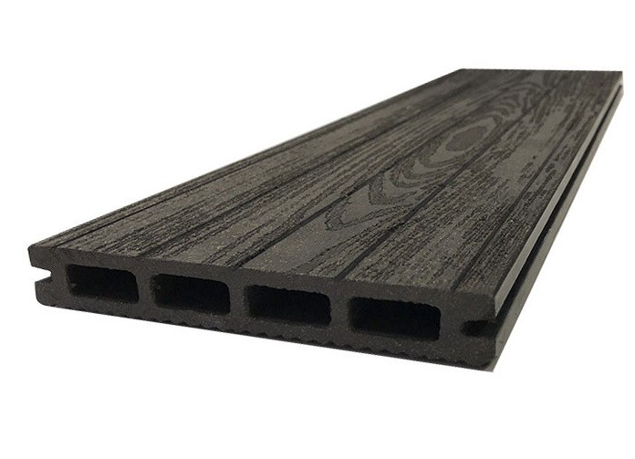 Доска террасная NanoWood «Standart» Derevo двухсторонняя - Антрацит 150×26 см купить в Цандрыпш