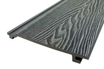 Сайдинг из ДПК Darvolex 3D тиснение Серый 