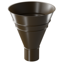 Водосборная воронка Docke Stal Premium, цвет Каштан.