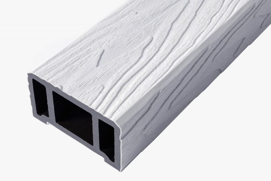 Перило ограждения ДПК 3D GardenParkett, Белый купить в Цандрыпш