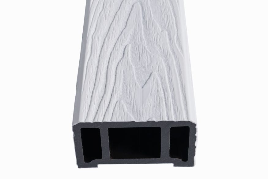 Перило ограждения ДПК 3D GardenParkett, Белый купить в Цандрыпш