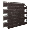 Фасадная панель FineBer, Баварский кирпич, Тёмно-коричневый купить в Цандрыпш