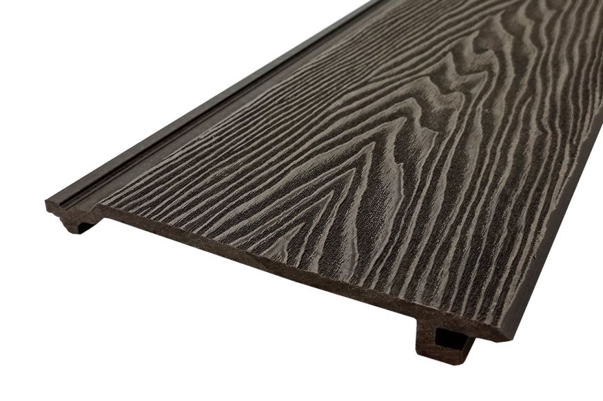 Сайдинг из ДПК Darvolex 3D тиснение Венге купить в Цандрыпш