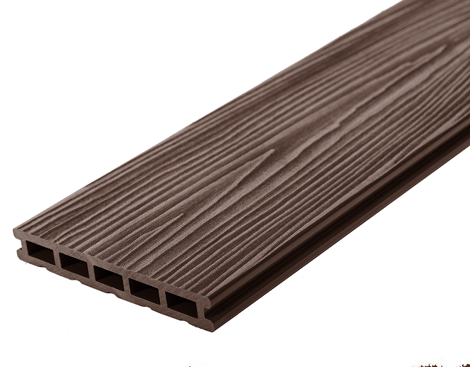 Террасная доска из ДПК RusDecking Unodeck Mogano - Цвет Венге купить в Цандрыпш