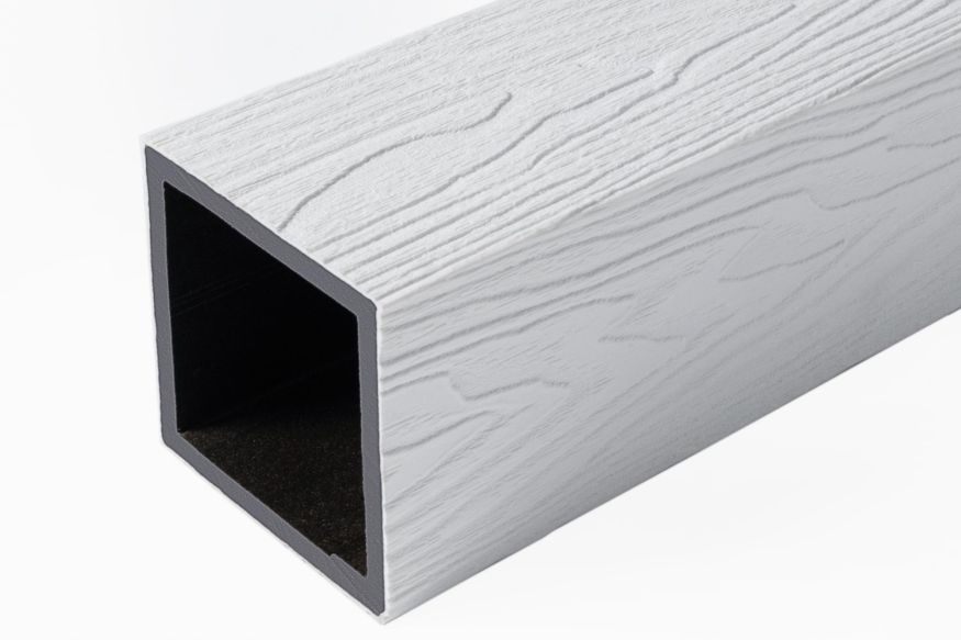 Опорный столб из ДПК GardenParkett, Белый купить в Цандрыпш