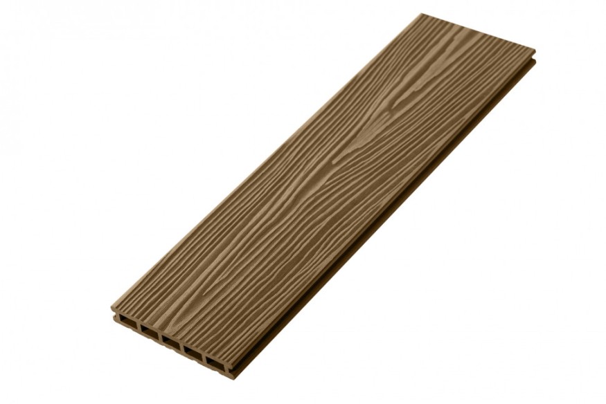 Террасная доска ДПК RusDecking Unodeck Могано - Цвет ореха купить в Цандрыпш