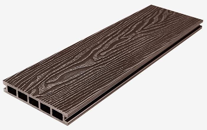 Террасная доска из ДПК RusDecking Unodeck Vintage - Цвет Венге купить в Цандрыпш