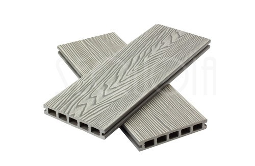 Доска террасная ДПК SEQUOIA, DUAL 3D WOOD, GRAY купить в Цандрыпш