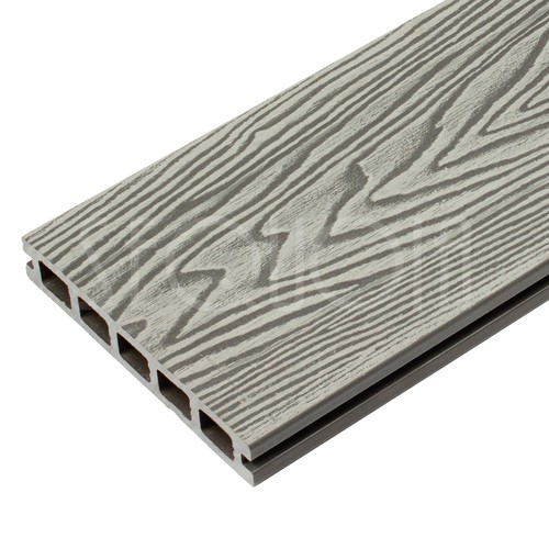 Доска террасная ДПК SEQUOIA, DUAL 3D WOOD, GRAY купить в Цандрыпш