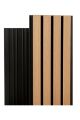 Реечная фасадная панель Ecodecking Скай Коэкструзия Бук купить в Цандрыпш