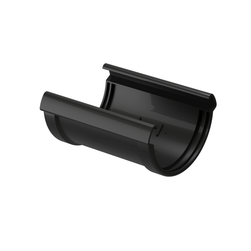 Соединитель желоба Docke Lux, Карбон купить в Цандрыпш