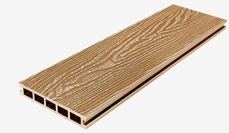 Террасная доска из DPK RusDecking Unodeck Vintage - Ореховый оттенок купить в Цандрыпш