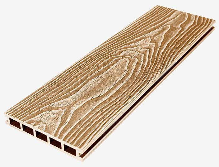 Террасная доска из DPK RusDecking Unodeck Vintage - Ореховый оттенок купить в Цандрыпш