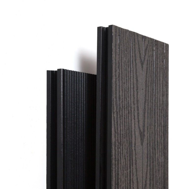 Террасная доска Ecodecking Техно плюс Графит купить в Цандрыпш