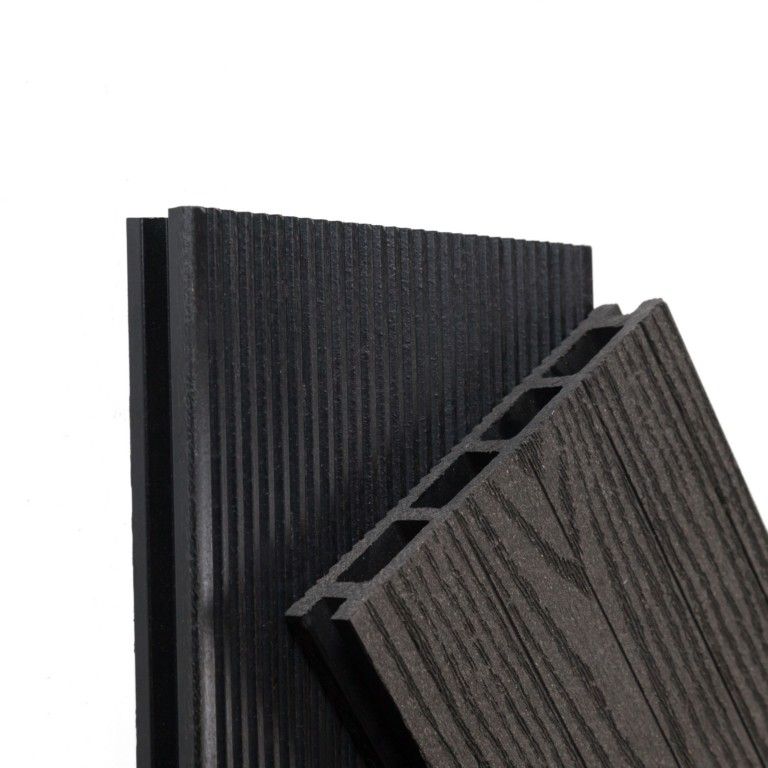 Террасная доска Ecodecking Техно плюс Графит купить в Цандрыпш
