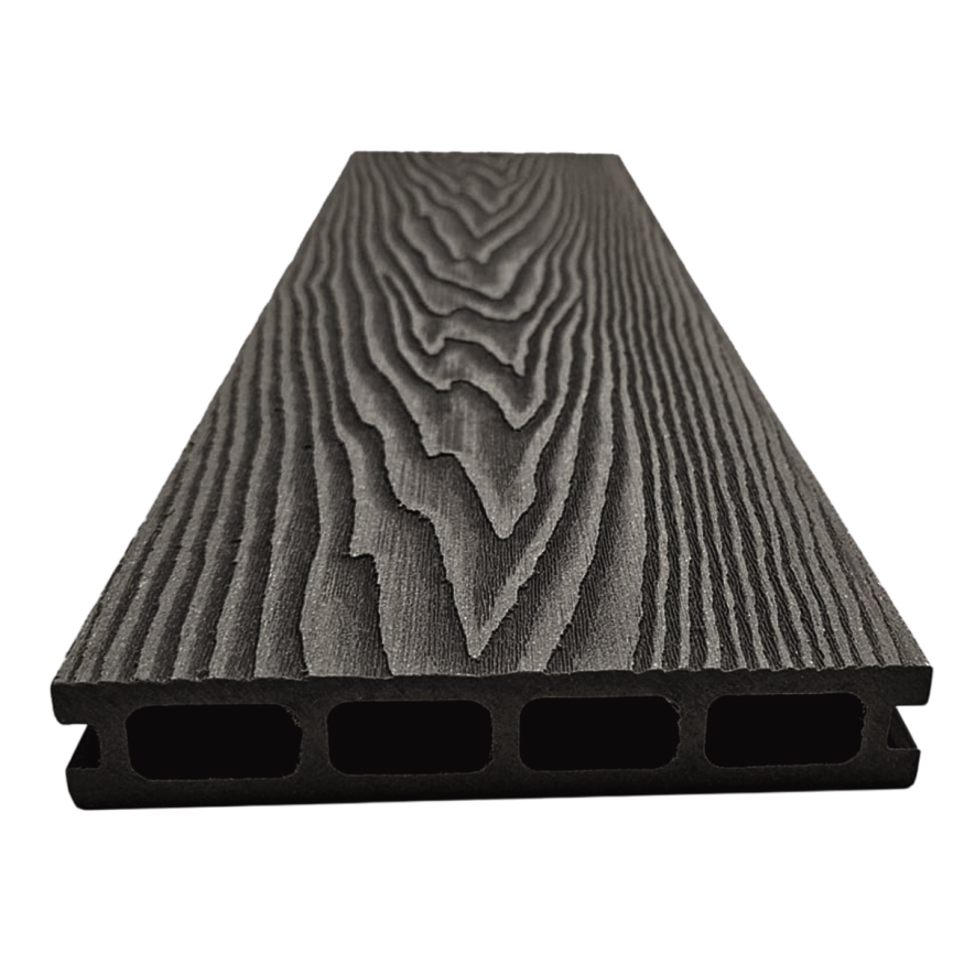 Террасная доска ДПК NanoWood 3D Double Антрацит купить в Цандрыпш