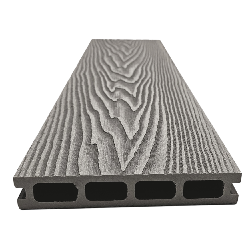 Террасная доска ДПК NanoWood 3D Double Серый купить в Цандрыпш
