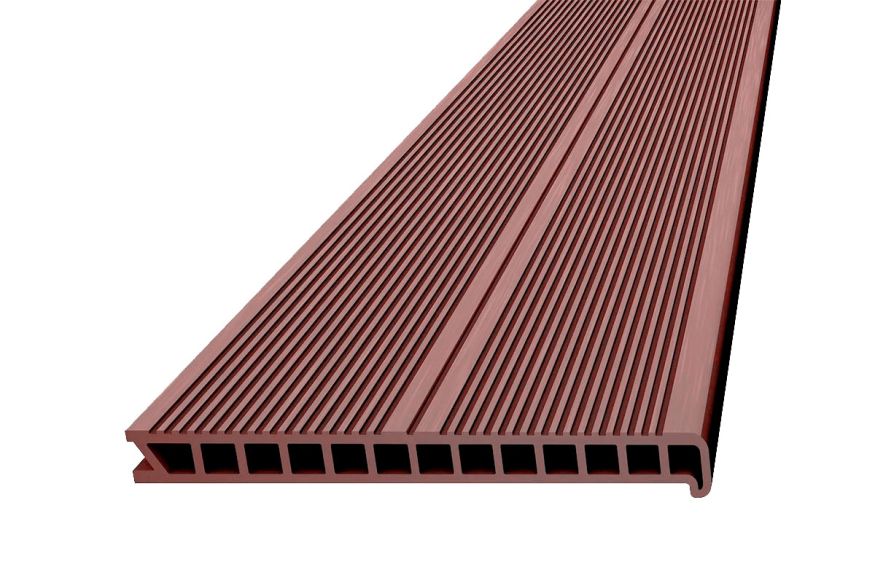 Ступень ДПК Deckron Woodlike (пустотелая) Коричневый купить в Цандрыпш