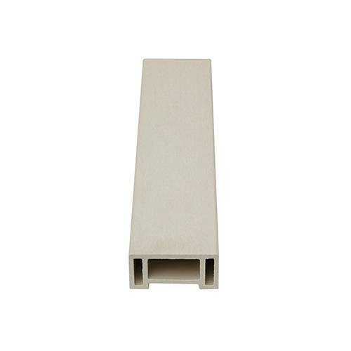 Перила из профиля CM Decking 90х45 в цвете белое дерево купить в Цандрыпш
