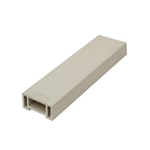 Перила из профиля CM Decking 90х45 в цвете белое дерево купить в Цандрыпш