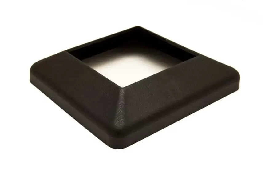 Крышка нижняя ПВХ для столба 100х100 Deckart Графит купить в Цандрыпш