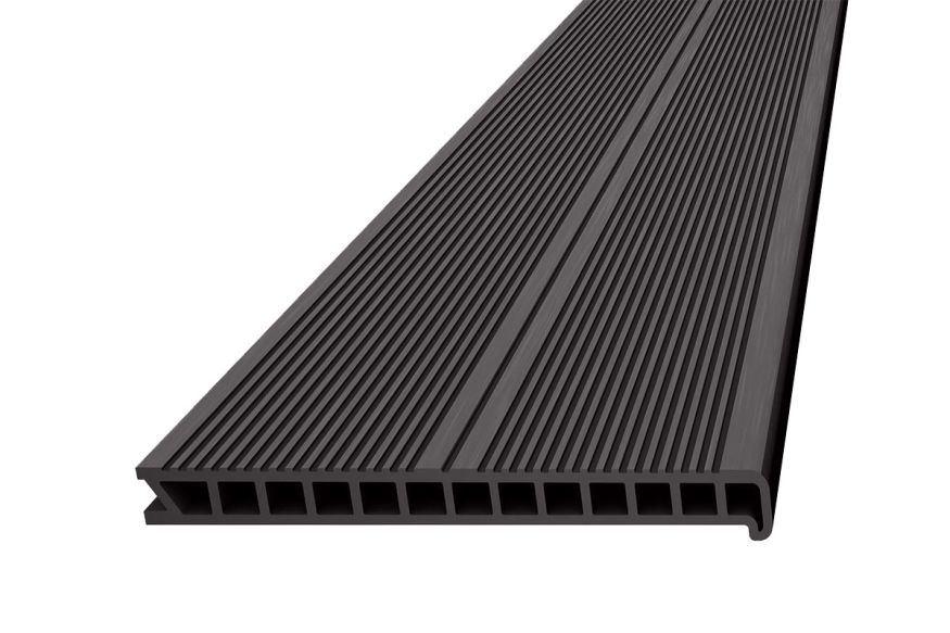 Ступень ДПК Deckron Woodlike (пустотелая) Венге купить в Цандрыпш