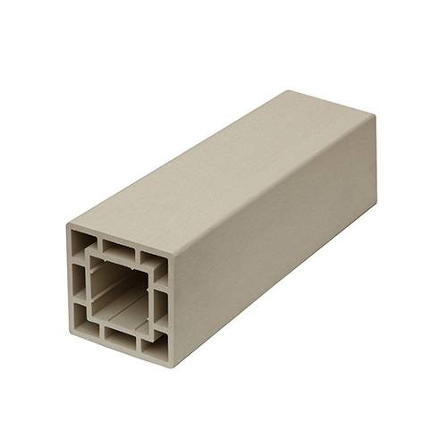 Столб для ограждения CM Decking 120x120 Белое дерево купить в Цандрыпш