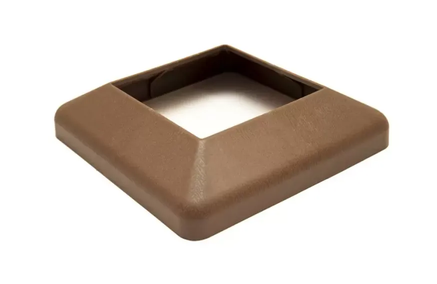 Крышка нижняя ПВХ для столба 100х100 Deckart Шоколад купить в Цандрыпш