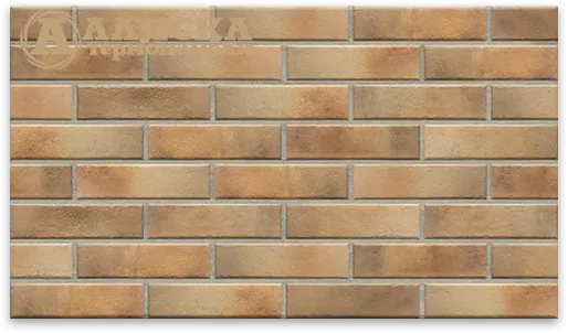 Фасадные термопанели Аляска 23. Retro brick masala купить в Цандрыпш