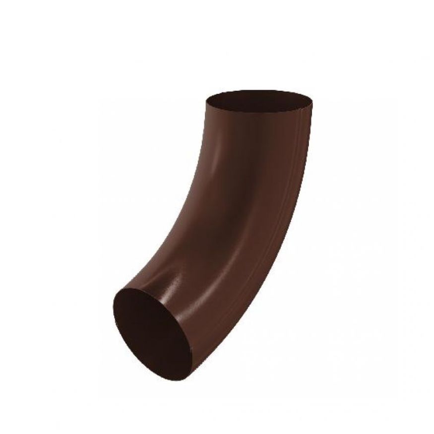 Колено трубы Aquasystem, коричневое RAL 8017, 125/90 мм купить в Цандрыпш