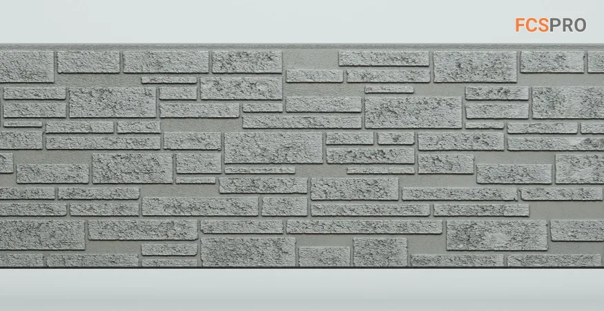 Фиброцементные панели FCS Simple АА1 (под камень) купить в Цандрыпш