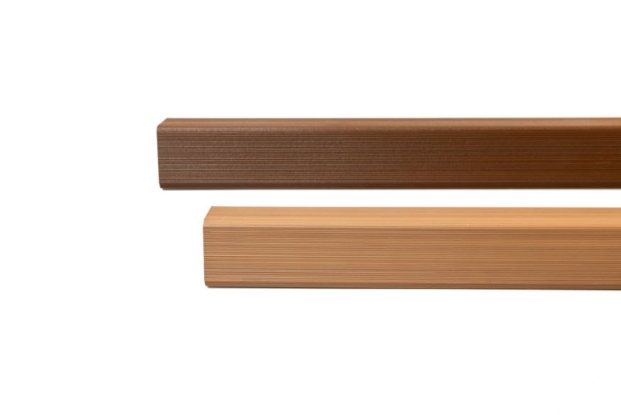 Уголок торцевой Ecodecking Скай коэкструзия Тик купить в Цандрыпш