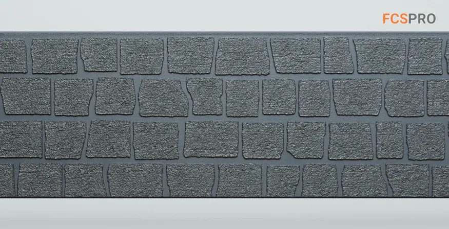 Фиброцементные панели FCS Simple АА2 (под камень) купить в Цандрыпш