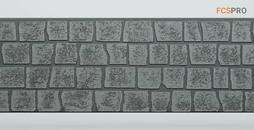 Фиброцементные панели FCS Simple АА2 (под камень) купить в Цандрыпш