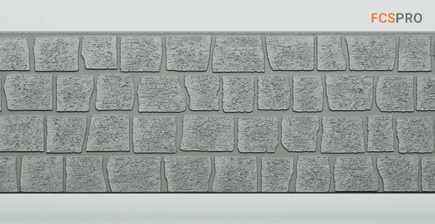 Фиброцементные панели FCS Simple АА2 (под камень) купить в Цандрыпш