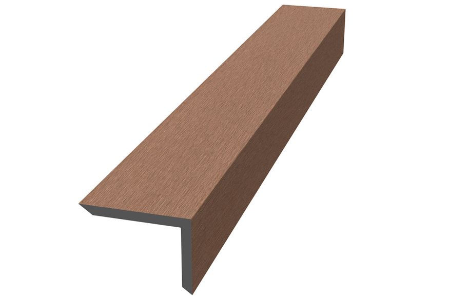 Уголок ДПК для террасной доски NauticPrime Кедр купить в Цандрыпш