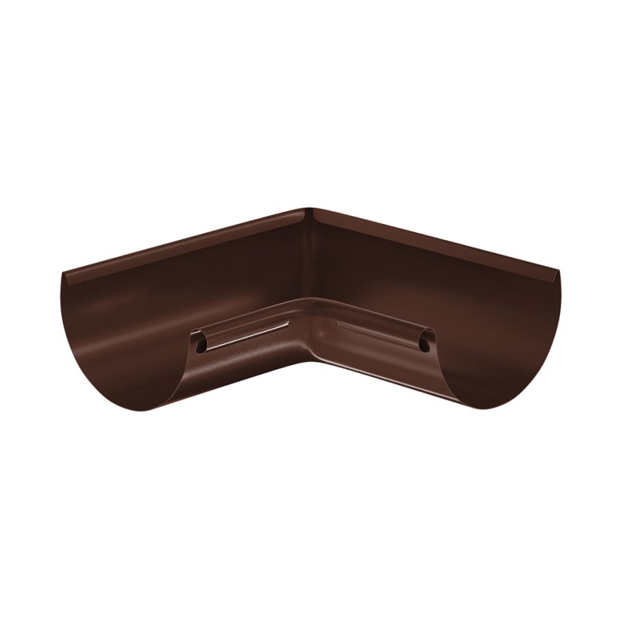 Угол желоба внутренний Aquasystem, RAL 8017 Тёмно Коричневый 125/90 купить в Цандрыпш