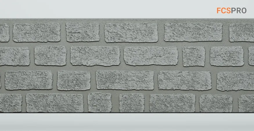 Фиброцементные панели FCS Simple АА4 (под кирпич) купить в Цандрыпш