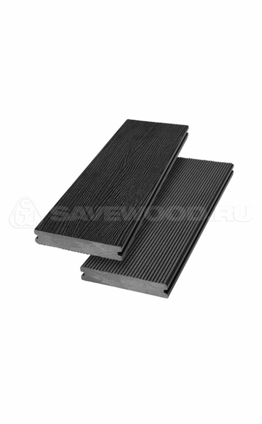 Террасная доска ДПК SaveWood, SW Abies (R), Черный купить в Цандрыпш