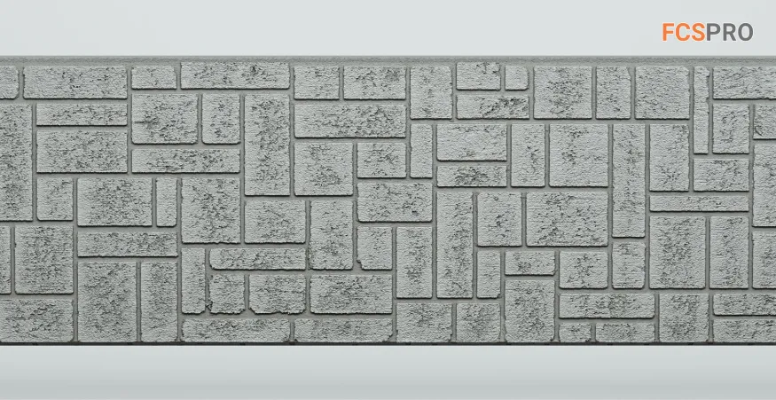 Фиброцементные панели FCS Simple АА5 (под камень) купить в Цандрыпш