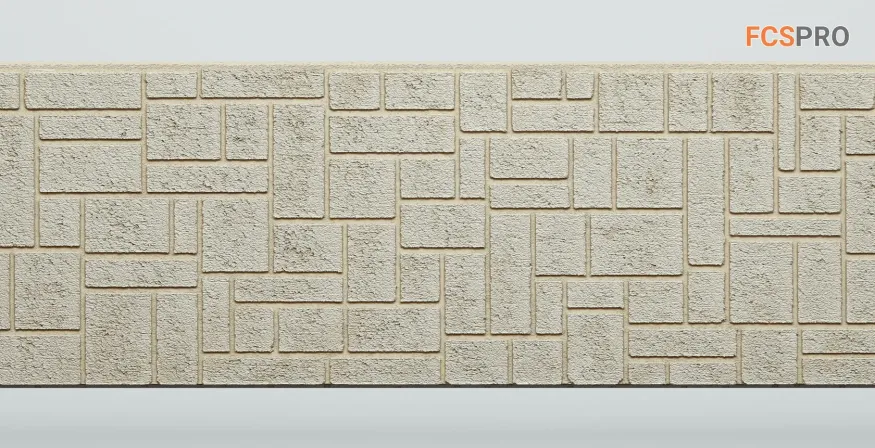 Фиброцементные панели FCS Simple АА5 (под камень) купить в Цандрыпш