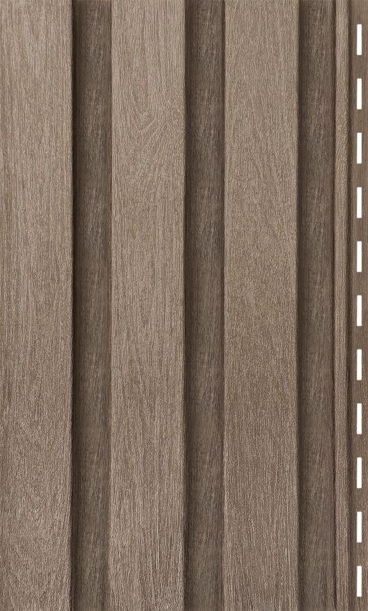 Сайдинг Ю-Пласт, Тимберблок, Рейка фасадная, Орех светлый купить в Цандрыпш