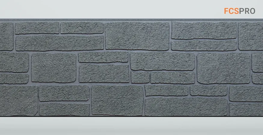 Фиброцементные панели FCS Simple АА6 (под камень) купить в Цандрыпш