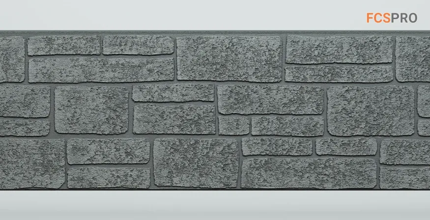 Фиброцементные панели FCS Simple АА6 (под камень) купить в Цандрыпш